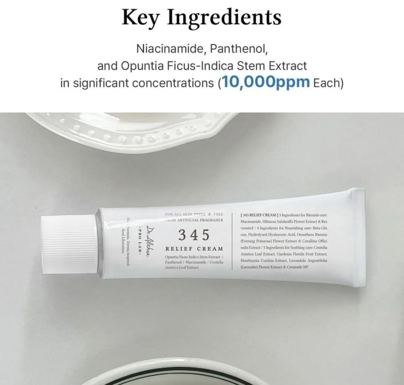 Dr Althea 345 - Crema Vegana para Regenerar y Desinflamar Piel Sensible