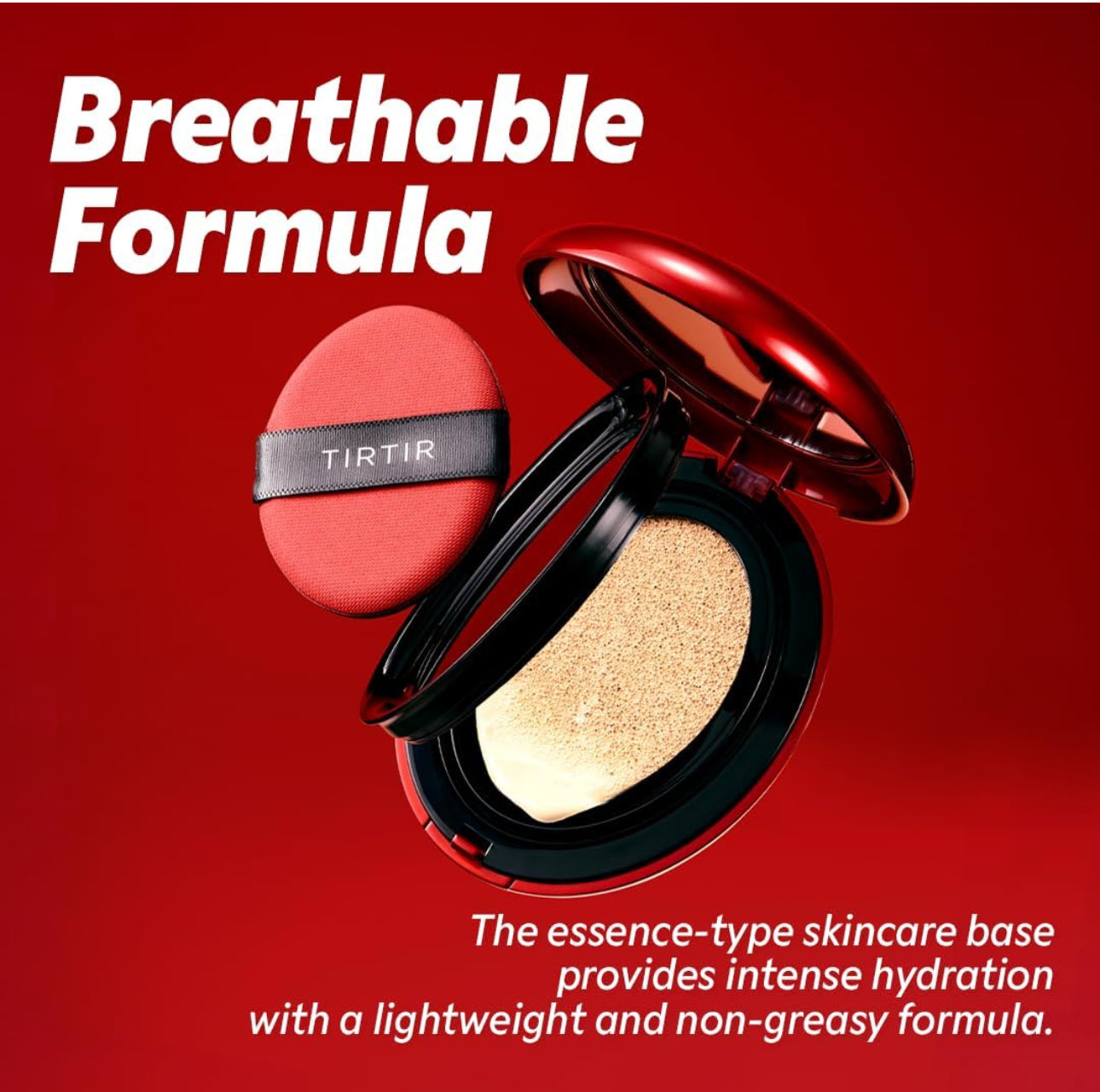 TIRTIR- Base de maquillaje estilo cushion con protector solar Mask Fit Red Cushion Mini