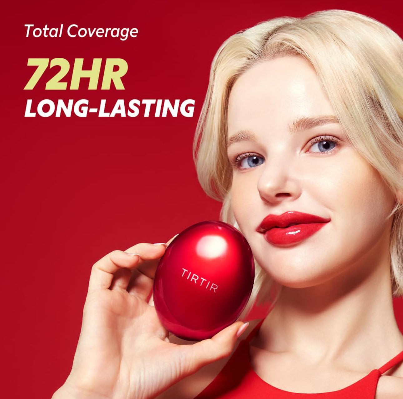 TIRTIR- Base de maquillaje estilo cushion con protector solar Mask Fit Red Cushion Mini